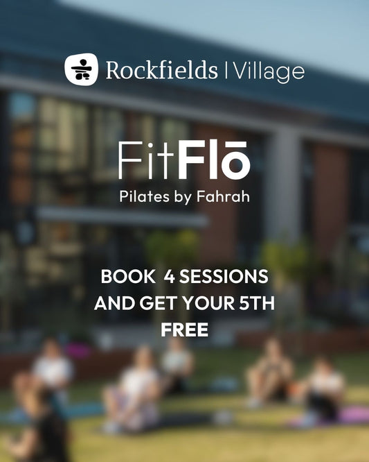 FitFlō Pilates – Saturday Sunrise Sessions at Rockfields Village 🌅book 4 sessions for March & get your 5th session FREE!